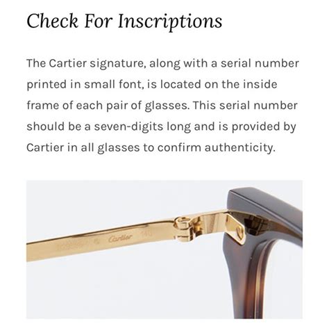 cartier sunglasses mens replica|cartier sunglasses serial number check.